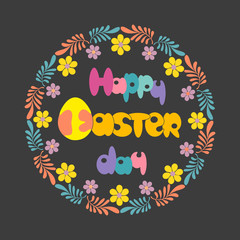 Fototapeta premium Happy Easter Holiday