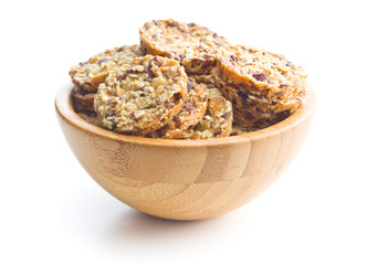 Oatmeal cookies, granola cookies.