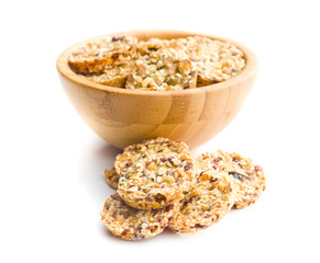 Oatmeal cookies, granola cookies.