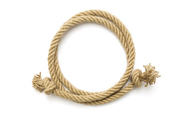 Circle rope frame