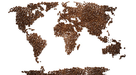 Fototapeta premium Świat kawy, ilustracja 3d