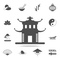 China Tower icon. Set of Chinese culture icons. Web Icons Premium quality graphic design. Signs and symbols collection, simple icons for websites, web design, mobile app