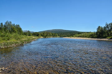 The national Park "Yugyd VA" in the Northern Urals.