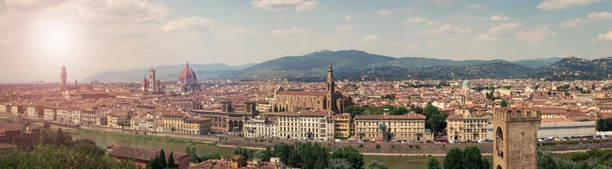 Deurstickers Panoramisch Florence © Nikolay