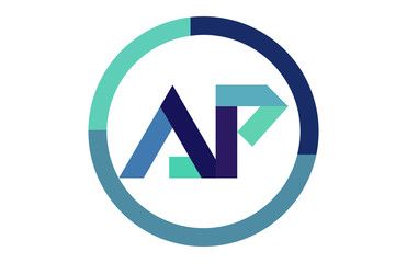 AP Global Blue Ribbon letter Logo 
