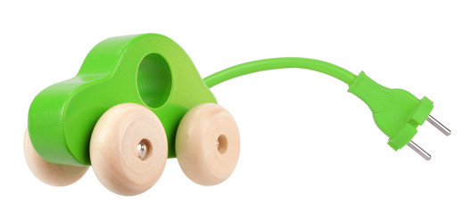 Green technology electric car vehicle plug 
