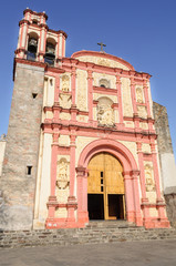 Fototapeta premium Chapel of the Third Order of St. Francis, Cathedral of Cuernavaca, Mexico