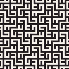 Vector seamless pattern. Modern stylish abstract texture. Repeating geometric