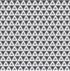 Seamless vintage decorative triangle pattern