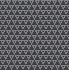 Obraz premium Seamless vintage decorative triangle pattern