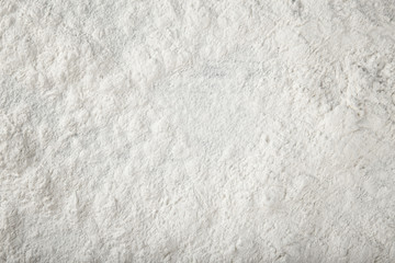 Scattered wheat flour as background