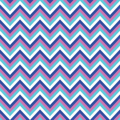 Seamless colorful chevron pattern background