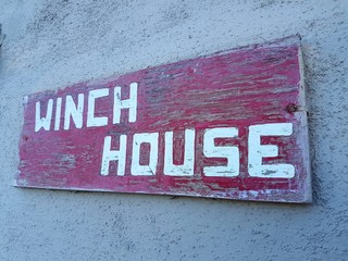 Winch house vintage sign
