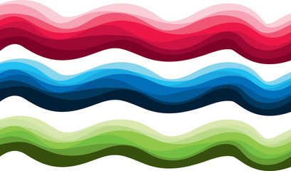 colorful background set