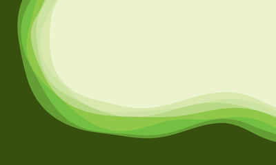 green background