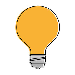 Obraz premium bulb light idea icon vector illustration design