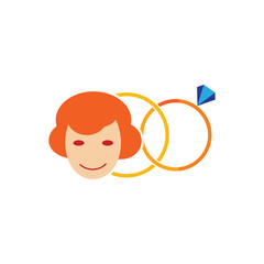 Mother Wedding Logo Icon Design