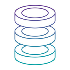 data center server icon vector illustration design