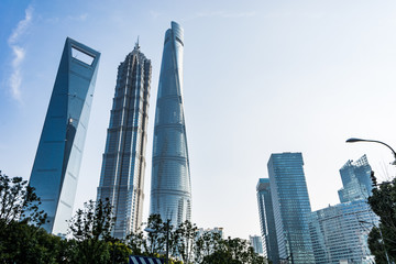Shanghai Lujiazui financial district