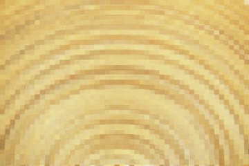 Fototapeta premium yellow mosaic block