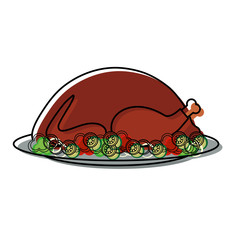 roasted turkey icon