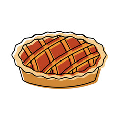apple pie icon