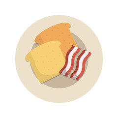 bacon stripes icon image