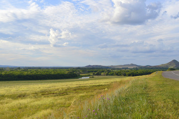 summer village landscape
