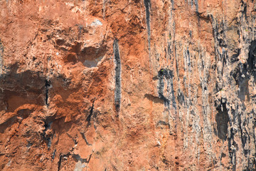 Rocky background of Phi Phi island.Thailand