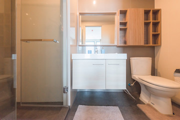 Clean and fresh bathroom