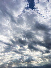 Fototapeta premium Cloudy sky before the rain
