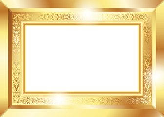 golden frame