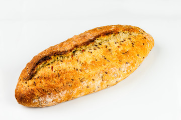 fresh white bread