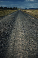 Road out in the countryside