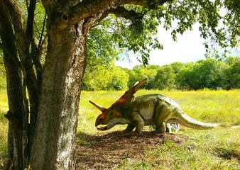 Fototapeta premium Dinozaury