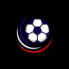 Obraz premium Football Vector Template Design