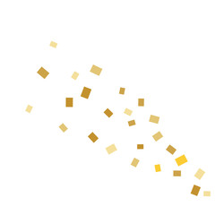 Celebration background template with colorful konfetti. Vector illustration