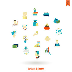 Business and Finance Icon Set