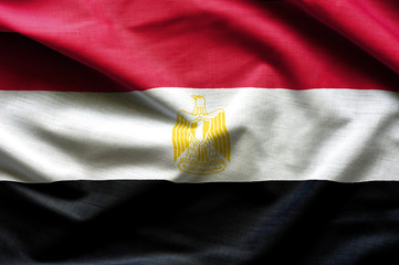 Egypt waving flag