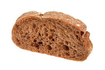 Chiabata bread bun slice