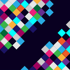 Abstract Background Square pattern	