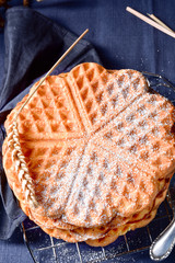 fresh and tasty Waffle