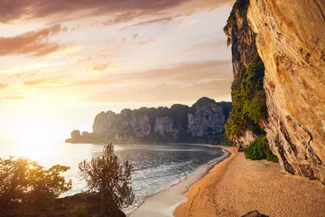 Photo sur Plexiglas Railay Beach, Krabi, Thaïlande Tonsai beach in Thailand