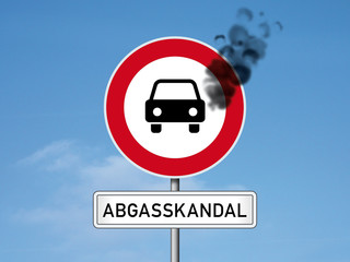 Abgasskandal - Diesel Skanal - Powered by Adobe