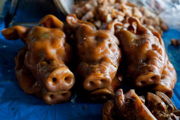 Pork Head in Thailand