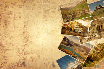 photo collage Travel Georgia