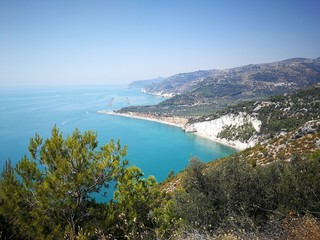 Fototapeta na wymiar Steilküste Italien