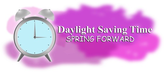 illustration of a Background for Daylight Saving Time