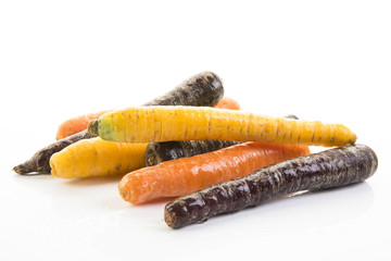 Karotten-Mix, Orange, Creme & Violett