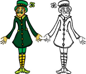 Surprised Leprechaun